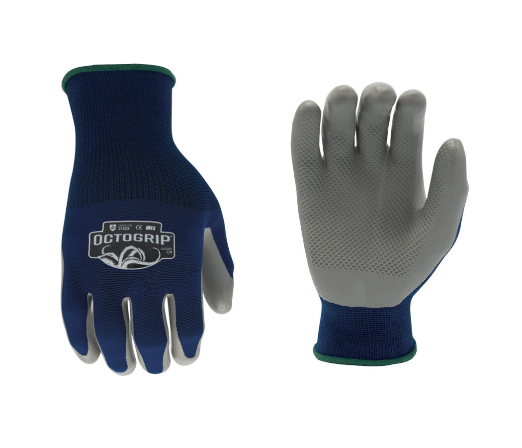 GUANTES OCTOGRIP “HEAVY DUTY” MEDIUM (AZUL)