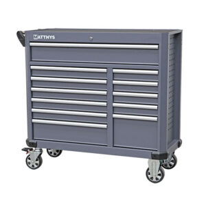 HEAVY DUTY CARRO DE TALLER 12 CAJONES PINTURA EPOXI GRANULADA