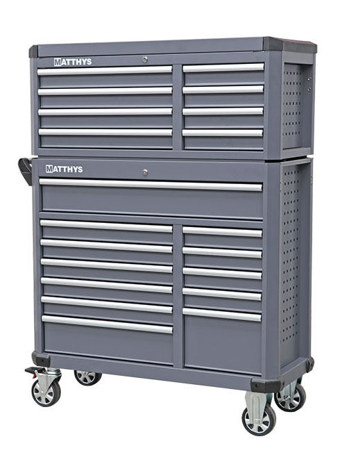 HEAVY DUTY TALLER COMBINACIÓN / CARRO HERRAMIENTAS CON 20 CAJONES