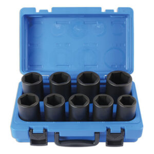 JUEGO DE LLAVES DE IMPACTO LASER 3/4”D - 9 PIEZAS (6409)