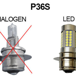 LUCES ANTINIEBLA Y DE LARGO ALCANCE PED 36 S LED 6/12V