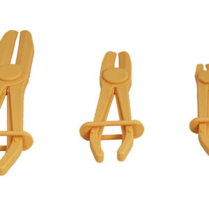 JUEGO DE ALICATES FLEXIBLES PARA ABRAZADERAS DE MANGUERA 3 PIEZAS