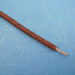 CABLE TRENZADO, 14/0.30, (1 MM²) (Ø 3,7 MM) MARRON (PRECIO POR METRO)