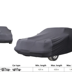 FUNDA DE COCHE DE LUJO CCL NEGRA (L = 4,01 - 4,55m/A máx. = 1,4m)