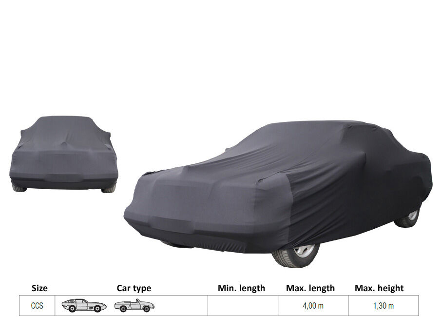 FUNDA DE COCHE DE LUJO CCS NEGRA (L máx. = 4m/A máx. = 1,3m)