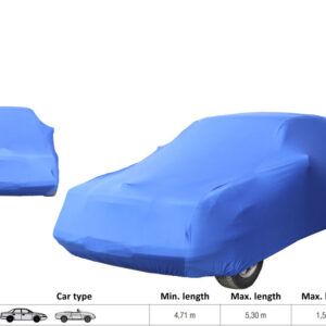 FUNDA DE COCHE DE LUJO SDS AZUL (L = 4,71 - 5,3m/A máx. = 1,55m)