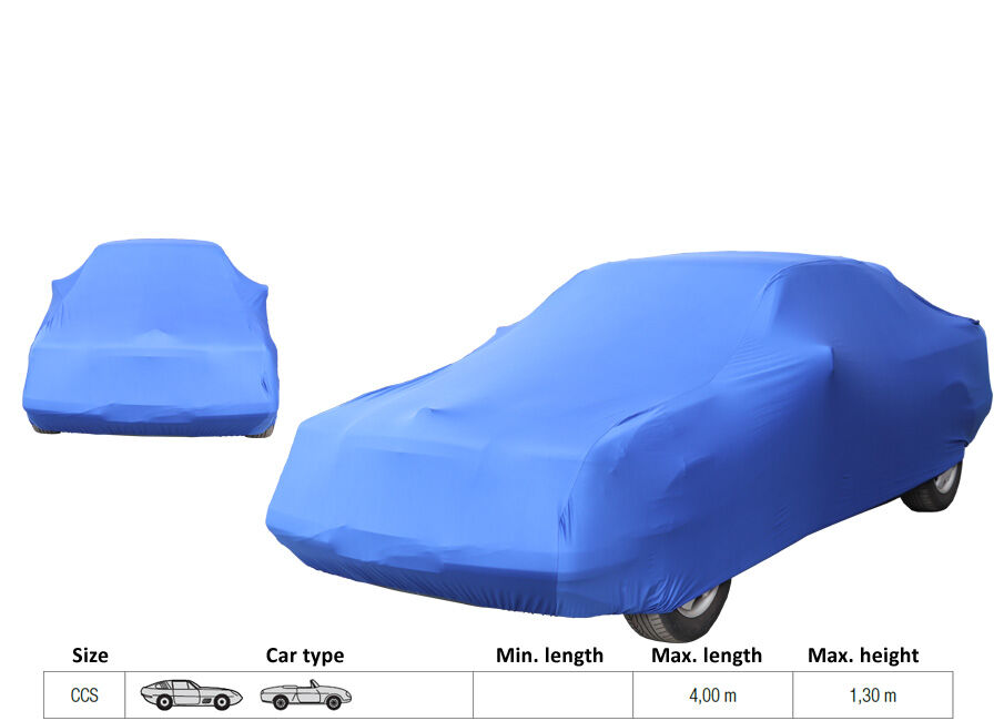 FUNDA DE COCHE DE LUJO CCS AZUL (L máx. = 4m/A máx. = 1,3m)