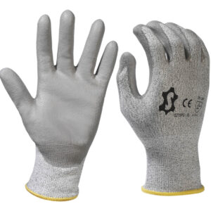 GUANTES ANTICORTE CON REVESTIMIENTO DE PU - LARGE