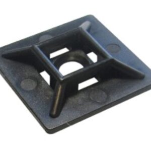 ATADURAS DE CABLES AUTOADHESIVAS NEGRAS 12X12 MM (10 PZS)