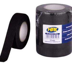 HPX CINTA DE PROTECCIÓN DE CABLE - 5 PZS - NEGRO 19 MM x 10 M