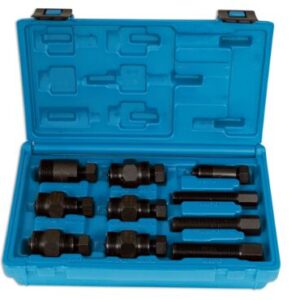 JUEGO DE EXTRACTORES DE VOLANTES DE MOTOCICLETA LASER - 10 PIEZAS (4862)