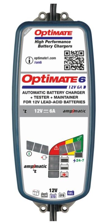 OPTIMATE - OPTIMIZADOR DE BATERÍAS OPTIMATE 6 - 12V/6A - Image 3