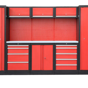 MOBILIARIO DE TALLER - ENCIMERA DE TRABAJO CON REVESTIMIENTO INOXIDABLE - COMBI-02 - SERIE IMOLA