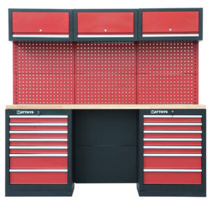 MOBILIARIO DE TALLER - ENCIMERA DE TRABAJO DE RUBBERWOOD - COMBI-06 - SERIE IMOLA
