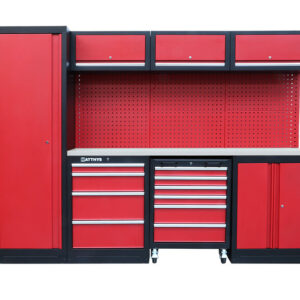 MOBILIARIO DE TALLER - ENCIMERA DE TRABAJO CON REVESTIMIENTO INOXIDABLE - COMBI-03 - SERIE IMOLA
