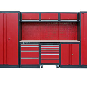 MOBILIARIO DE TALLER - ENCIMERA DE TRABAJO CON REVESTIMIENTO INOXIDABLE - COMBI-3DD - SERIE IMOLA