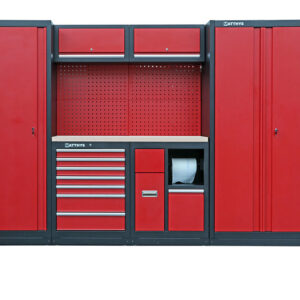 MOBILIARIO DE TALLER - ENCIMERA DE TRABAJO CON REVESTIMIENTO INOXIDABLE - COMBI-5DD - SERIE IMOLA