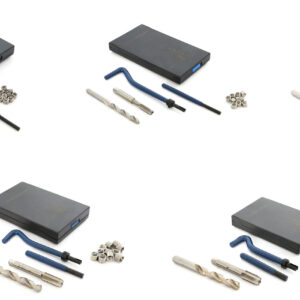 KIT DE REPARACIÓN DE ROSCAS HSS DE M5 A M12 - 50 PIEZAS