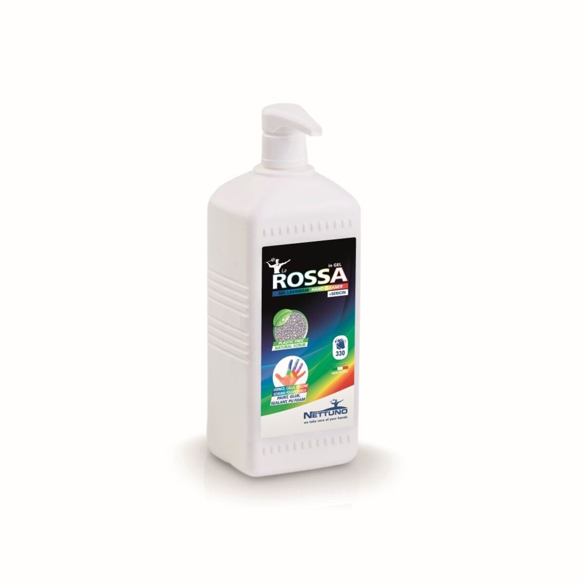 GEL LIMPIADOR DE MANOS LA ROSSA 1 L - CON BOMBA