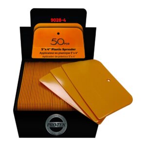 ESPÁTULAS DE PLÁSTICO FLEXIBLES 10 X 7,5 CM - 5 PZS