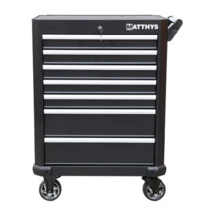 CARRO DE TALLER 7 CAJONES PINTURA EPOXI GRANULADA - NEGRO