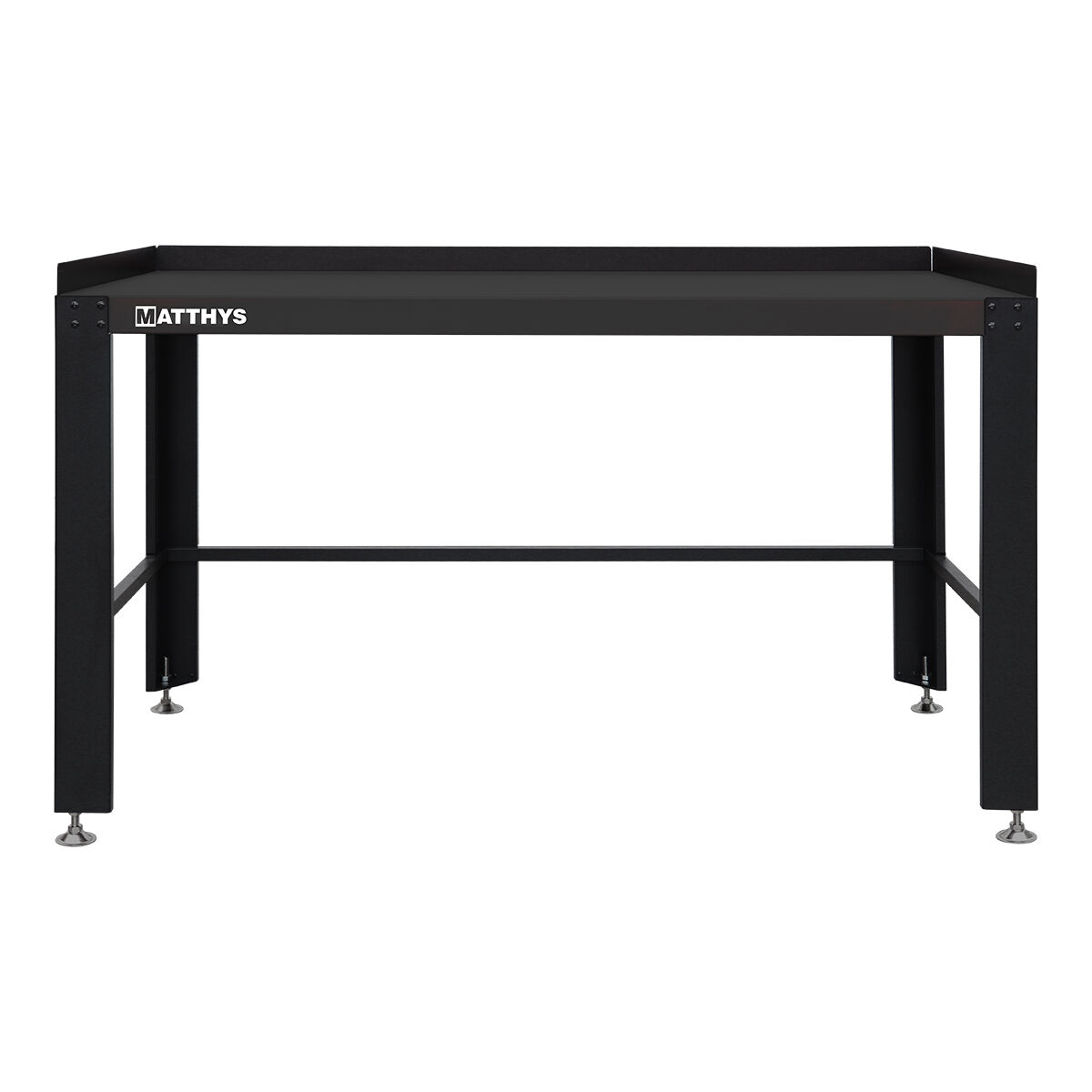 MESA DE TRABAJO AJUSTABLE EN ALTURA L152 x P71 x A85 CM - NEGRO - LARGE