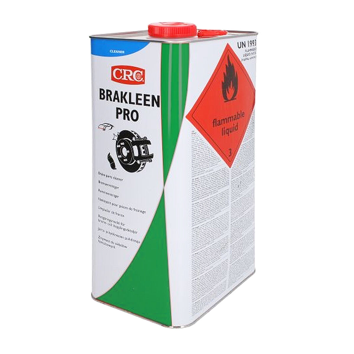 CRC BRAKLEEN PRO LIMPIADOR DE FRENOS 5 L