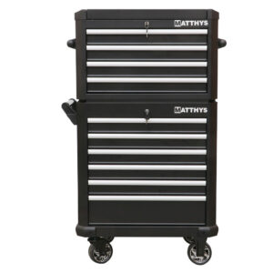 TALLER COMBINACIÓN / CARRO HERRAMIENTAS CON 10 CAJONES