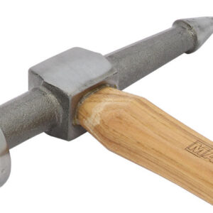 MARTILLO DE PUNTA PLANA CON CABEZA REDONDA Y MANGO DE MADERA DE NOGAL AMERICANO