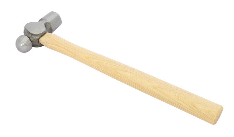 MARTILLO POSTILLÓN CON CABEZA BOLA (26 MM) Y PLANA (27 MM) Y MANGO DE MADERA DE NOGAL - Image 4