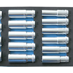 JUEGO DE VASOS PROFUNDOS 1/2” - 20 PIEZAS (BX380)