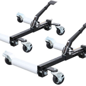 POSICIONADORES DE COCHES MECÁNICOS EXTRA LARGE CON RODILLOS DE ALUMINIO (2 UDS)
