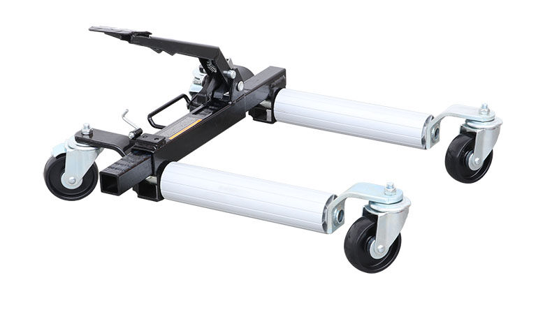 POSICIONADORES DE COCHES MECÁNICOS EXTRA LARGE CON RODILLOS DE ALUMINIO (4 UDS) + SOPORTE - Image 4
