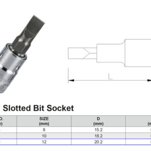 PUNTA PLANA SL12 1/2”