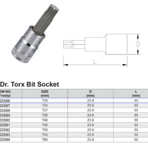 PUNTA TORX T20 1/2”