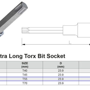 PUNTA XXL TX T55 1/2”