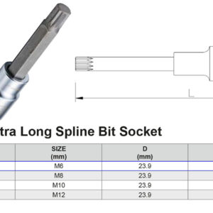 PUNTA XZN XXL M6 1/2”