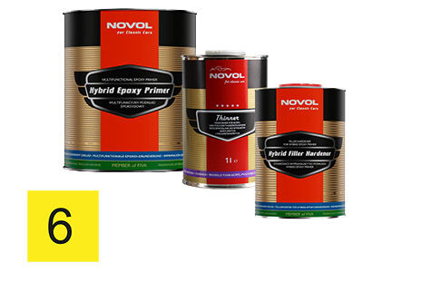 NOVOL - HYBRID EPOXY FILLER KIT COMPLETO 2.8 L - Image 3