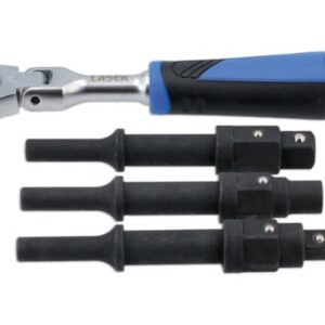 JUEGO DE DESTORNILLADORES DE IMPACTO 3/8”D & 1/2”D - 4 PIEZAS (9009)